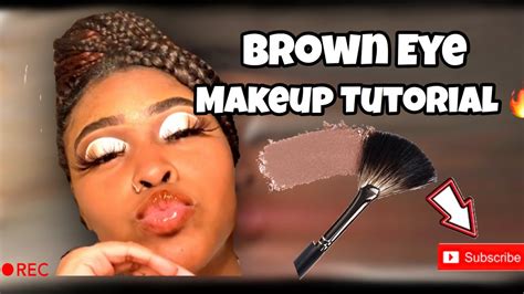 Brown Eye Makeup Tutorial In Depth Youtube