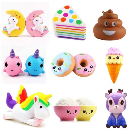 Aliexpress.com : Buy Squishy Slime Toy Simulation Moon Shape Slow ...