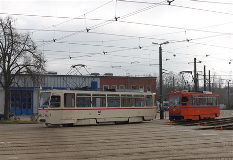 Tatra Stra Enbahn Vom Typ T A Und Tatra T A Wagen Waren Am