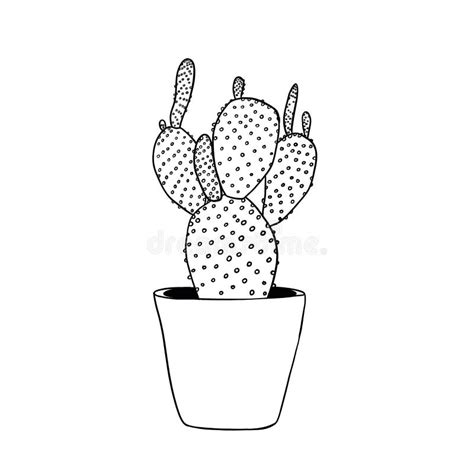 Cactus Clip Art Black White Stock Illustrations – 434 Cactus Clip Art ...