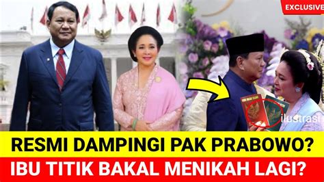 Hari Ini Sah Dampingi Pak Prabowo Subianto Jadi Presiden Ibu Titik