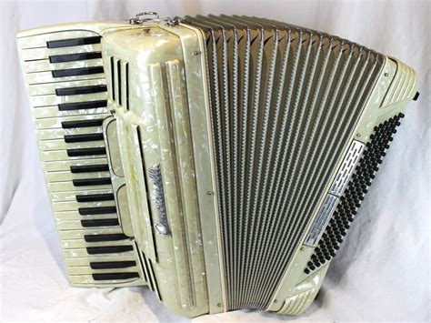 Ivory Pancordion Crucianelli Piano Accordion Lm