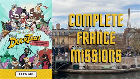 Ducktales World Showcase Adventure France Missions Youtube