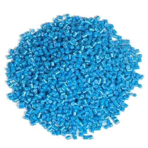 A Grade Percent Purity Bpa Free Pvc Sky Blue Granule For General