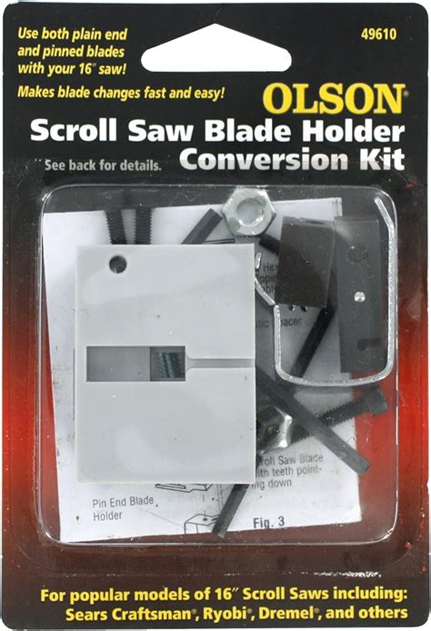 Amazon Olson Saw Ac49610 Scroll Saw Blade Conversion Kit 並行輸入品 非