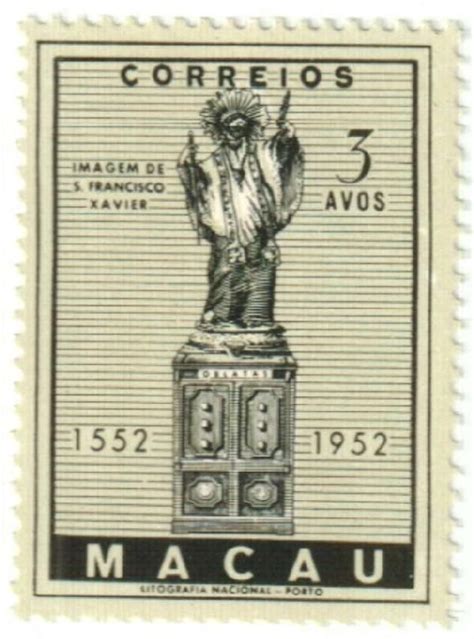 1952 Macao Postage Stamps Philately Macao