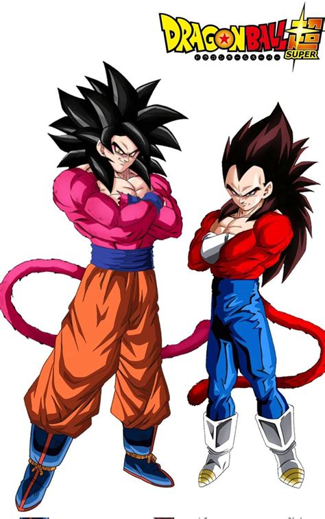 Goku Ssj4 And Vegeta Ssj4 Dragon Ball Art Goku Anime Dragon Ball