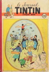 Recueil Tintin Album Du Journal Dition Belge Tome