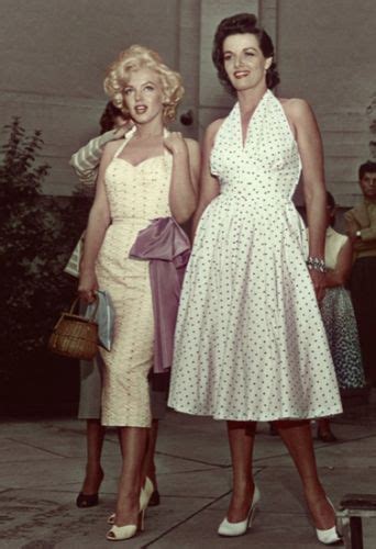 Marilyn Monroe And Jane Russell Both Looking Amazing Top Fashion