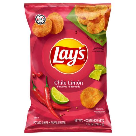 Lays Potato Chips Chile Limon Flavored Super 1 Foods