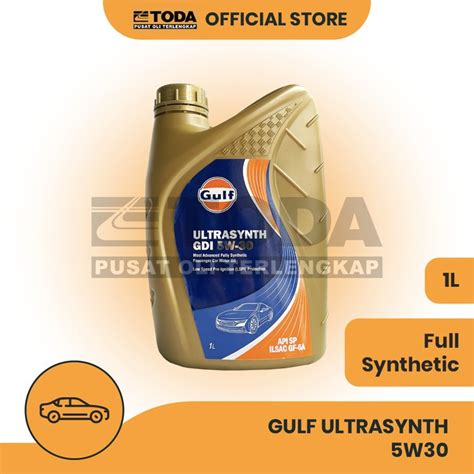 Jual Oli Gulf Ultrasynth GDI 5W30 Fully Synthetic 1L Original Kota