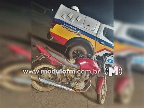 Motocicleta Furtada Recuperada Pela Pol Cia Em S O Jo O Da Serra