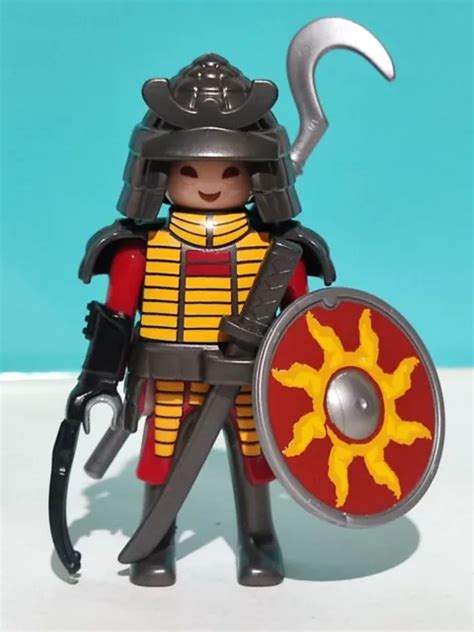 PLAYMOBIL FIGURE SAMURAI Warrior Samurai Warriors Asian Dragon Knights