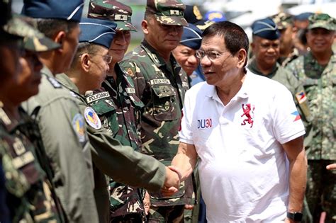 Duterte To Military Help Govt Win War On Drugs Headlines News The