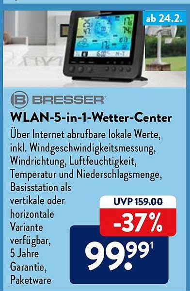 Bresser Wlan In Wetter Center Angebot Bei Aldi Nord Prospekte De