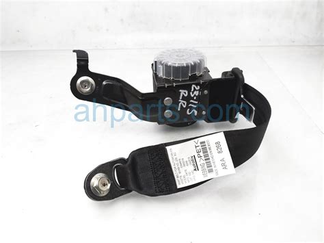 Sold Honda Accord Rear Nd Row Passenger Seat Belt Black