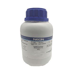 Sulfato Zinco Heptahidratado PA 500Gr Neon Ciruvix Produtos