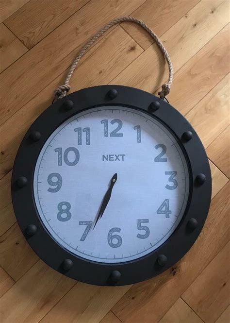 Large next wall clock | in Lisburn, County Antrim | Gumtree