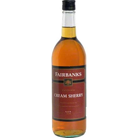 Fairbanks Cream Sherry Dessert Wine 750 Ml Delivery Or Pickup Near Me