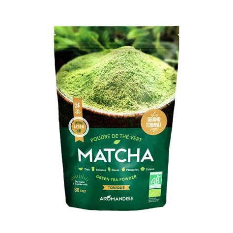 T Verde Matcha Ecol Gico En Polvo Gran Formato G Matcha