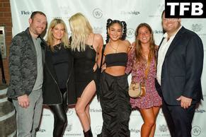 Ashley Benson Sexy Seen Flashing Her Nude Tits Wearing A See Through Dress At The Thomas