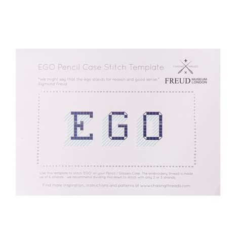 EGO Pencil and Glasses Case – Freud Museum Shop