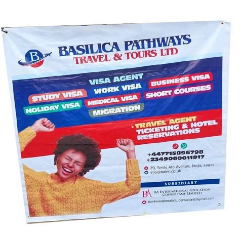 Rectangle White Base Pvc Flex Banner For Outdoor At Rs Sq Ft In