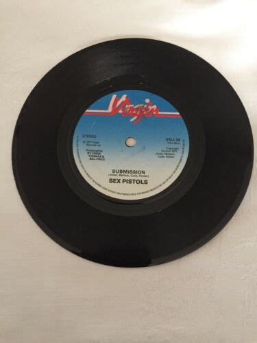 Popsike Sex Pistols Submission One Sided 7inch Viny 1977 First