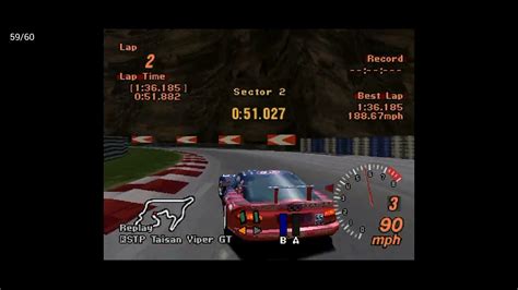 Gran Turismo 2 Hot Laps Stp Taisan Viper Gt Grand Valley Speedway 1