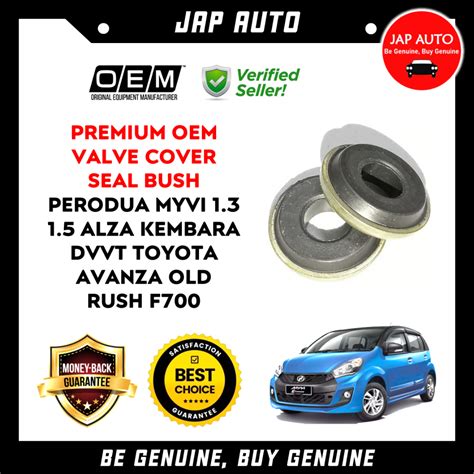 ฝาครอบวาลว OEM Perodua Myvi 1 3 1 5 Alza Kembara DVVT Toyota Avanza