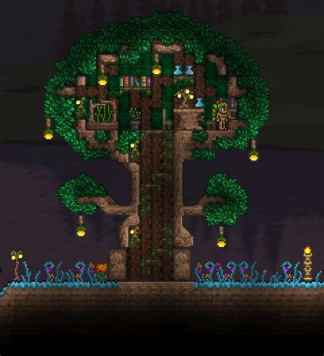 Terrarium Base Terraria House Ideas Terraria Dryad