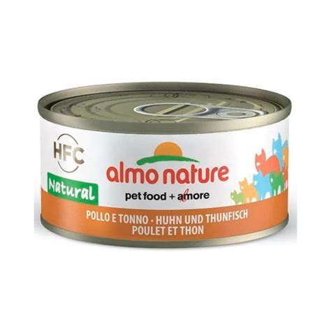 6 Pâtées pour chat Almo Nature Poulet et Thon