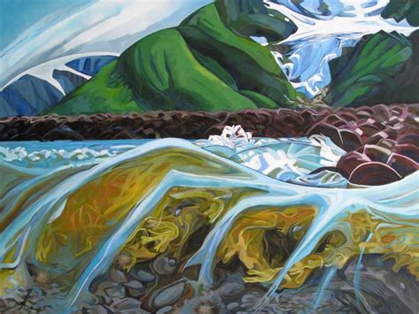 Voices Of The Wilderness Chugach Artist Creates Paintings Inspired By