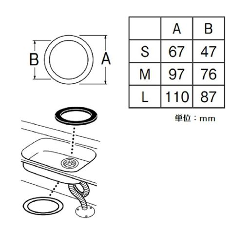 Sanei 三栄水栓 流し排水栓取付パッキン Pp40 62s L Pp40 62s Lプロマート Yahoo店 通販