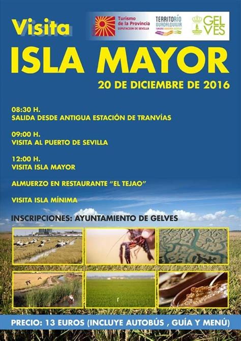 El Ayuntamiento Organiza Una Visita Tur Stica A Isla Mayor