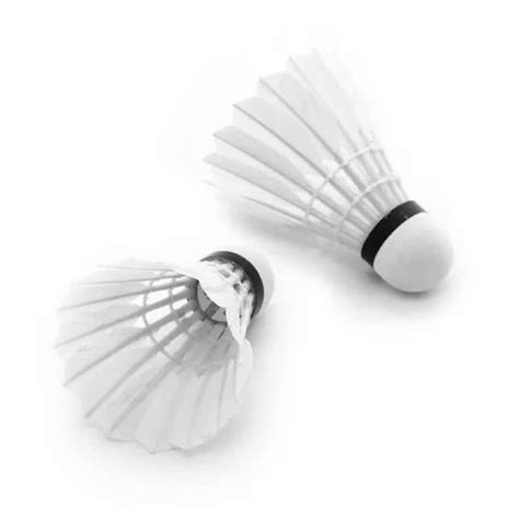 Li Ning Champ Duck Feather Shuttlecock White Pack Of At