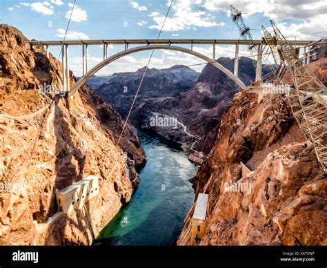 Hoover Dam bridge - Arizona, AZ, USA Stock Photo - Alamy