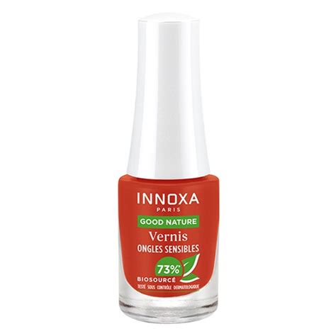 Innoxa Good Nature Biosourcé Vernis à Ongles Nectar 4 8ml Pas cher