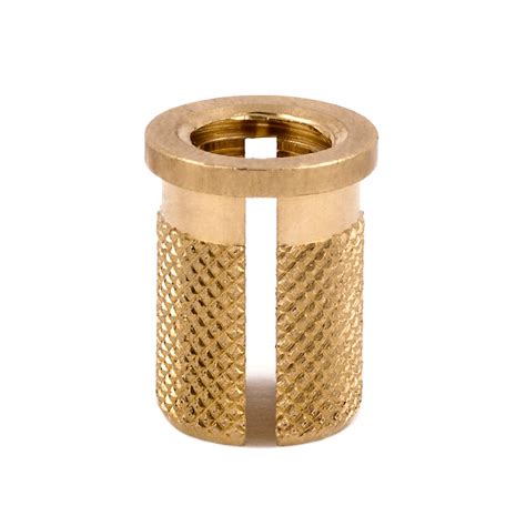 E Z Lok Threaded Insert For Plastic Flanged Brass Thread Inserts M