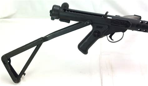 British Sterling Mm Sub Machine Gun Mk L A With Folding Shoulder