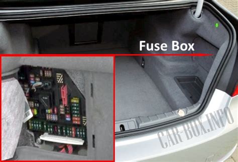 Fuses And Relays Bmw 7 Series F01 F02 2008 2015