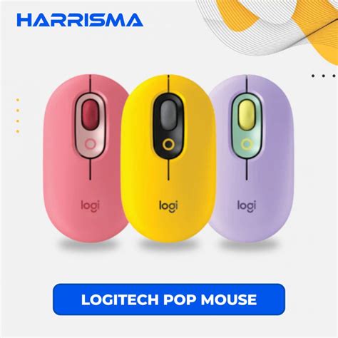 Logitech Pop Mouse Wireless Harrisma