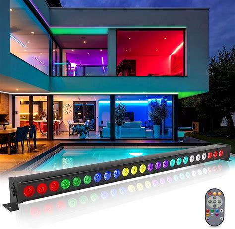 Uking Led Wall Wash Lampe Led W Lumi Res De Sc Ne Rgb Effet De