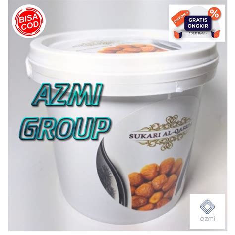 Jual Grosir Kurma Sukari Ember Al Qassim Kemasan Gr Original