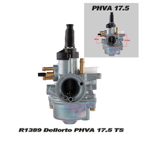 Carburetor For Dellorto PHVA 17 5 US For Honda Kymco SYM Peugeot 2T 50