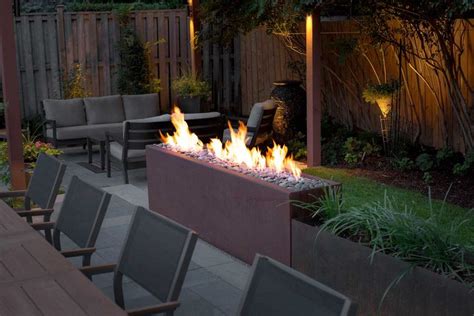 Feature Project Backyard Entertaining In Etobicoke Paloform Modern Outdoor Firepit