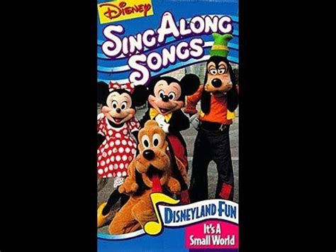 Disney Sing Along Songs Disneyland Fun YouTube