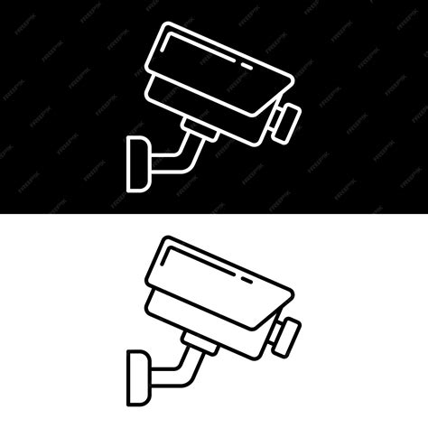 Premium Vector Security Camera Icon Vector Simple Design