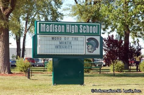 Madison High School in Madison County