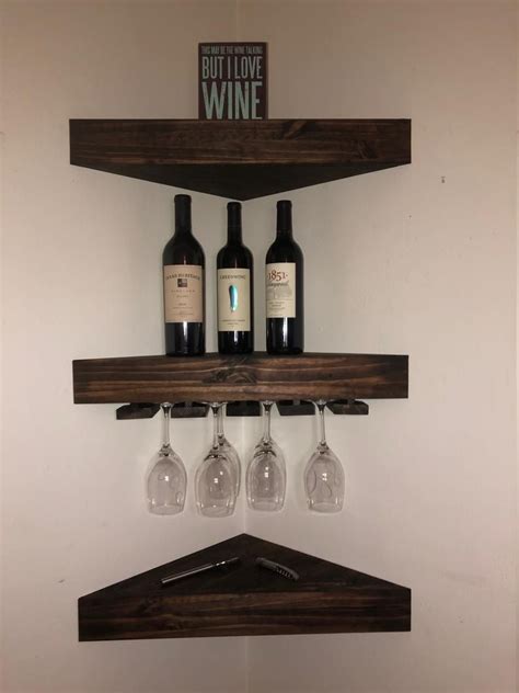 Corner Wine Rack Wine Rack Wall Diy Wine Rack Wine Racks Corner Bar